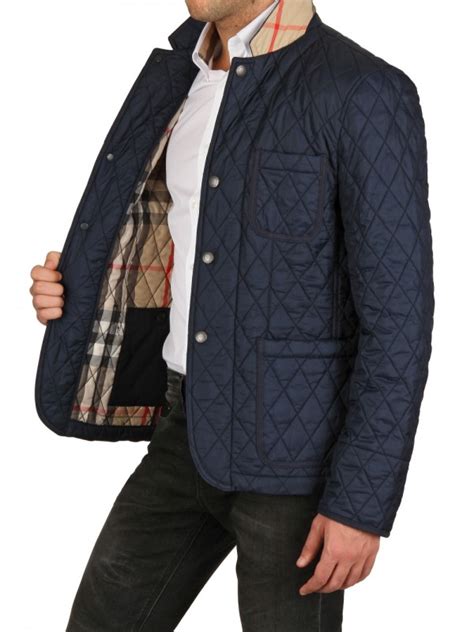 burberry wool mens blazer|Burberry quilted jacket men's.